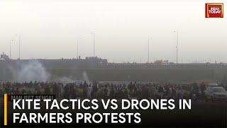 Farmers in Haryana Use Kites in Anti-Drone Tactic Amid Protests | Farmer Protest