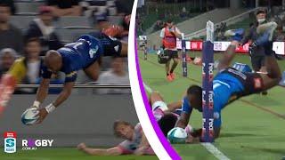 BEST try finishes of the season | Unbelievable acrobatics | Super Rugby Pacific 2022