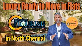 Luxury Flats For Sale In Thiruvottiyur, Chennai | Radiance Flourish | Chennai Homes