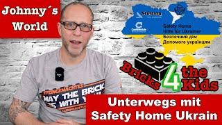 Klemmbausteine für 1.000 ukrainische Waisen - Unterwegs mit Savety Home Ukraine für Bricks4TheKids