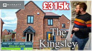 INSIDE Barratt Homes £315k  - 'THE KINGSLEY' - Show Home Tour - Rose Meadow - Telford - New Build UK