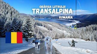 Obarsia Lotrului: TRANSALPINA ÎN ZĂPADĂ filmat din dronă