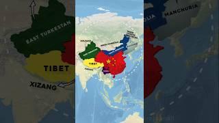 China Occupied Other Countries | Real Map of China #shorts #china