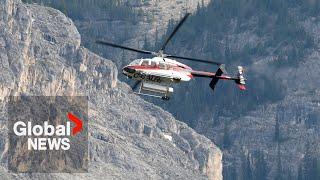 Search and rescue underway after deadly rock slide in Banff National Park