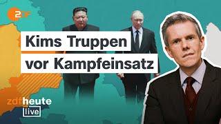 So reagieren Kiews Verbündete auf die Nordkorea-Soldaten | ZDFheute live