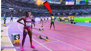 OMG Greatest 200M In History Shericka Jackson destroyed Julien Alfred & Gabby thomas Incredible 