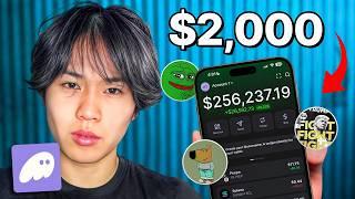 I Turned $2K into $200,000 on a Crypto Memecoin Trade
