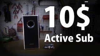 DIY 10$ Active Subwoofer