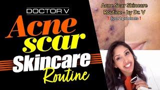 Doctor V - Acne Scar Skincare Routine | Skin Of Colour | Brown Or Black Skin | #shorts