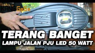 UNPACKING & RIVIEW Lampu Jalan PJU LED LED Street Light 50 Watt