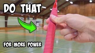 How To Hit Powerful in Badminton? Wrist, Finger and Forearm