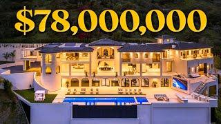 Touring a $78,000,000 NEVER BEFORE SEEN Bel Air MEGA Mansion