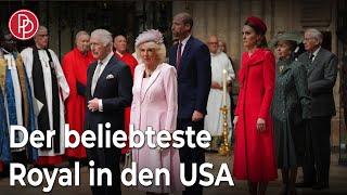 Neue Umfrage enthüllt: Dieser Royal ist am beliebtesten! | PROMIPOOL