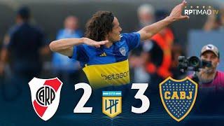 River Plate 2 x 3 Boca Juniors ● Copa Liga Argentina 2024 Extended Goals & Highlights ᴴᴰ