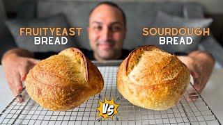 Sourdough bread vs Fruit Yeast Water bread