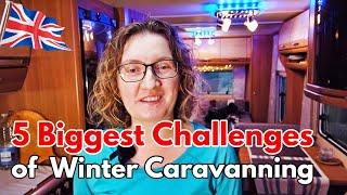 #51 Challenges of Living Full Time in a Caravan! Winter Caravanning in the UK.