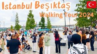 Turkey Istanbul Beşiktaş | Walking Tour 2024 | Travel |4K HDR | Parivish World