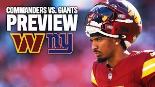 Can the Commanders extend their NFC East lead? | Commaders vs. Giants Week 9 NFL Preview | PFF