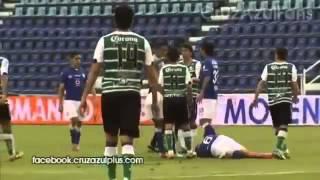 Oswaldo Sanchez Pelea Cruz Azul Vs Santos