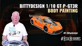 BITTYDESIGN 1/10 GT P-GT3R | Body Painting | #askhearns