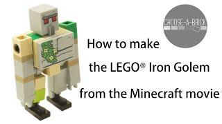 LEGO® Minecraft Movie Iron Golem Tutorial – Step-by-Step Guide!