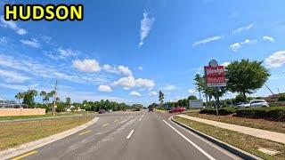 Hudson Florida Driving Through