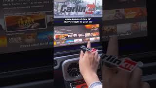 CarlinKit FireDrive Link-Enjoy Fire TV stick in car and add YouTube Netflix to head unit  #carplay