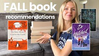 Fall Book Recommendations  | fantasy, classics, dark academia, literary fiction | Lyn H. Loves