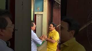 Dilip Joshi and Asit Kumar Modi CLICKED On The Sets of Taarak Mehta Ka Ooltah Chashmah 