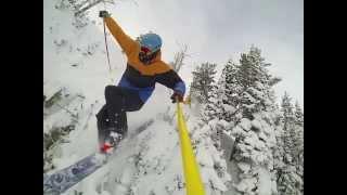 Febupow epic skiing in Jackson GoPro