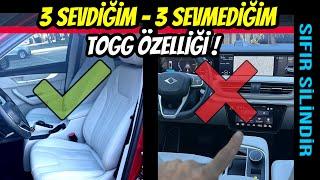 TOGG'da Sevdiğim ve Sevmediğim 3 Özellik | 6000km ve 3 Ay Deneyim