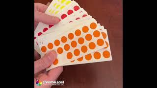How to Color Code & Organize with ChromaLabel's 1/2" Variety Dot Kit