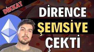 Dirence Şemsiye Çeken ETH Kısa Vade Analizi (Ethereum Eth Coin Teknik ve Temel Analizi)