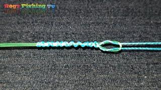 Strong, Smooth and Easy to tie fishing knot for braid to leader line