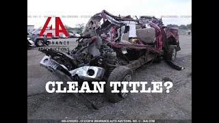 CLEAN TITLE? You Won't Believe Damage!! Iaai Auction Copart Auction!