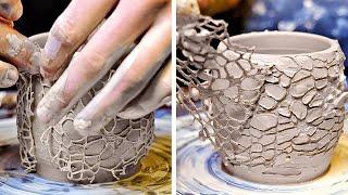 Satisfying Clay Pottery Making || DIY Ceramic Masterpieces