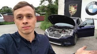 Ого! Так бывает?! Разгрузка автовоза и США + краткий обзор Honda Accord 9 | Bullmotors /Булмоторс