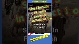 #shorts  THE CHOSEN - ChosenCon2024 & Season 5 in Production  Learn All About it!