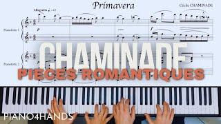 C. Chaminade ️ Primavera ️ pour Piano à quatre mains