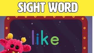 LIKE - Let's Learn the Sight Word LIKE with Hubble the Alien! | Nimalz Kidz! Songs and Fun!