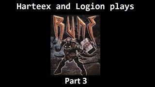 Harteex and Logion plays Rune part 3 (swedish)