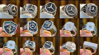 Silver Turkish Best Design Rings With Price - 1000 || Silver Ring For Male || Mens Fashion Rings