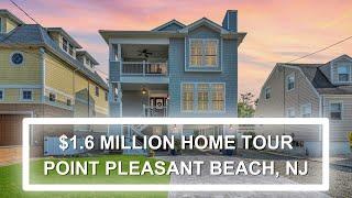 $1,600,000 Luxury Home Tour in Point Pleasant Beach, NJ l FOR SALE