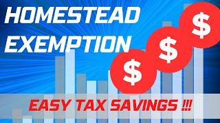 Miami Dade Homestead exemption - How to save on your annual property tax