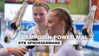 Trampolinturnerinnen Aurelia Eislöffel und Maya Möller | SPROSSENWAND