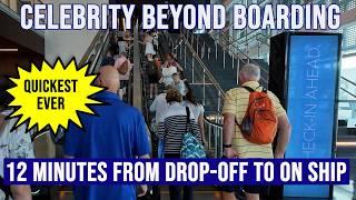 Boarding Celebrity Beyond at Terminal 25 Port Everglades