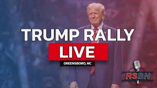 LIVE REPLAY: President Trump Holds a Rally in Greensboro, NC - 11/2/24