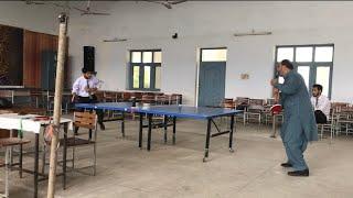 Table Tennis (2) |Hamza vs Habib Sir | #college #collegelife #tabletennis