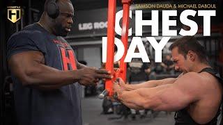 Crushing Chest Day with Samson Dauda & Michael Daboul | HOSSTILE