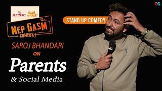 Parents and Social Media | Saroj Bhandari | Aristocrat Nepgasm Comedy | Sahi Chaa Yaar |